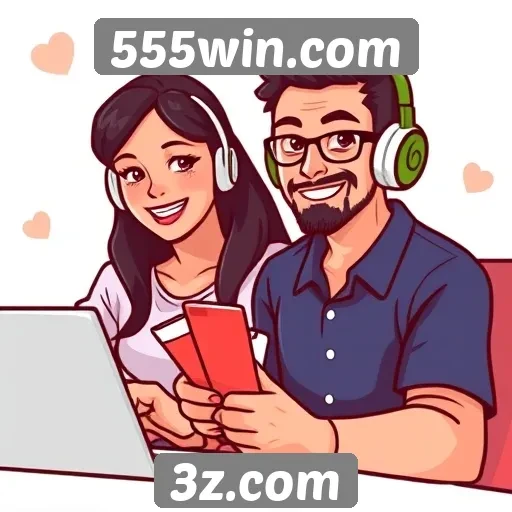 Experiência do usuário no site 555win